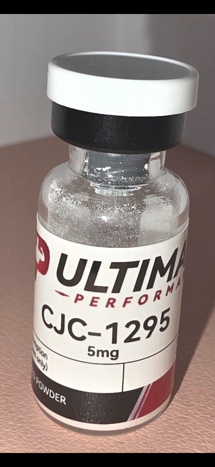 Photo of the submitted sample: CJC-1295
